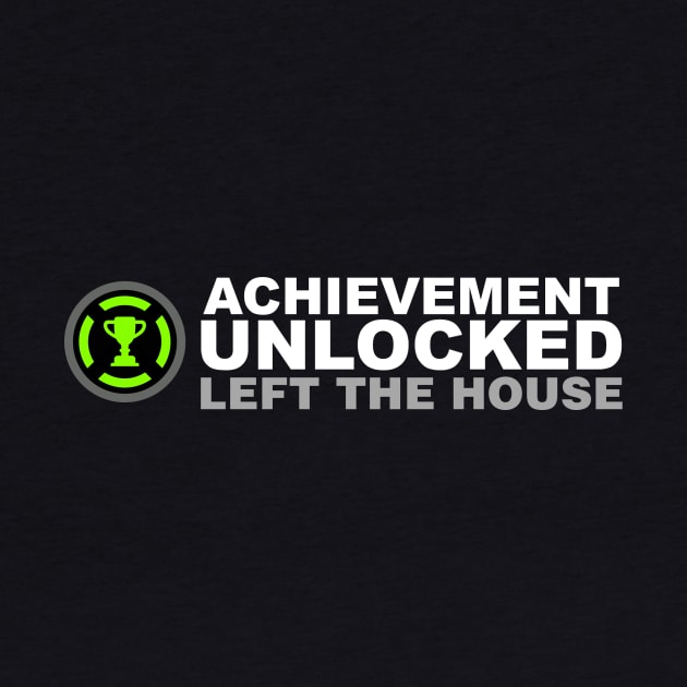 Achievement Unlocked Left The House by Kyandii